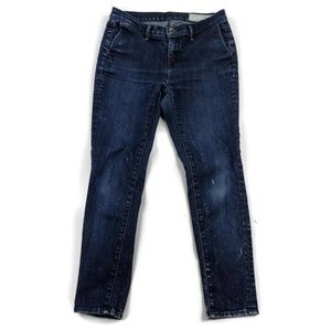 Rag & Bone 24 Skinny Stretch Ankle Cropped Jeans